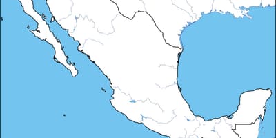 Χάρτης διάρθρωσης του Μεξικού