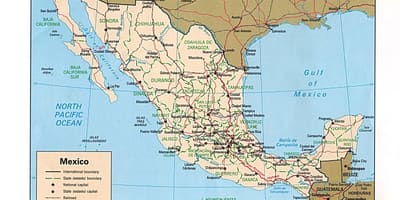 Χαρτογράφηση του Μεξικού
