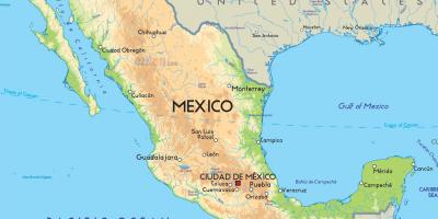 Χάρτης Μεξικό