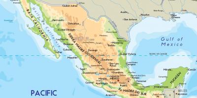 Του μεξικού εμφάνιση χάρτη