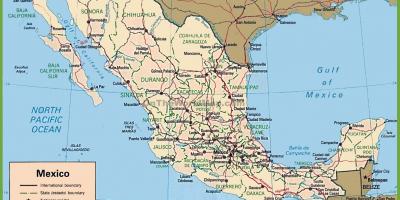 Μεξικό χάρτη